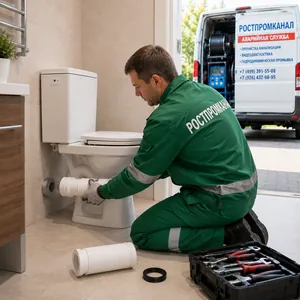Замена гофры унитаза