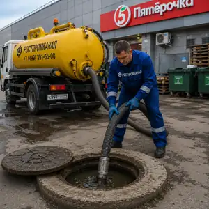 Аварийная откачка выгребных ям в Москве