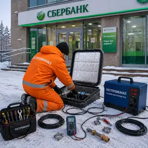 Отогрев труб