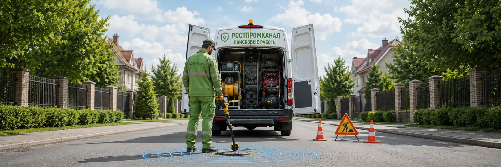 Поиск колодца люков в Москве